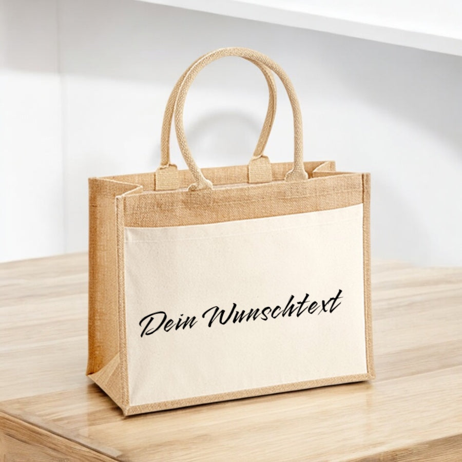 L25-12 Deine personalisierte Jutetasche – Natürlich & stilvoll