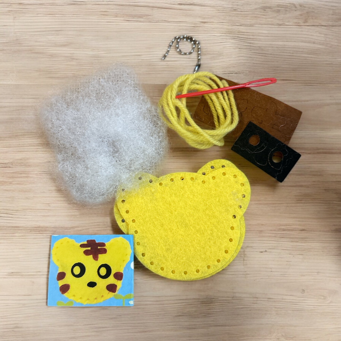 K25-13 Tieranhänger zum Selbernähen – Kreativspaß für Kinder